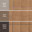 Klinker 13" x 13" Beveled Ceramic Concrete Look Wall & Floor Tile