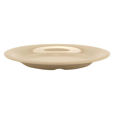 Assiettes à dîner à large rebord en mélamine 10,5 po GET BAM-1010