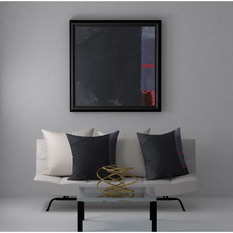  Housse et insert de coussin carré Magnifique Finesse, 18" x 18"
