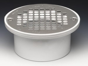 Drain de douche à grille