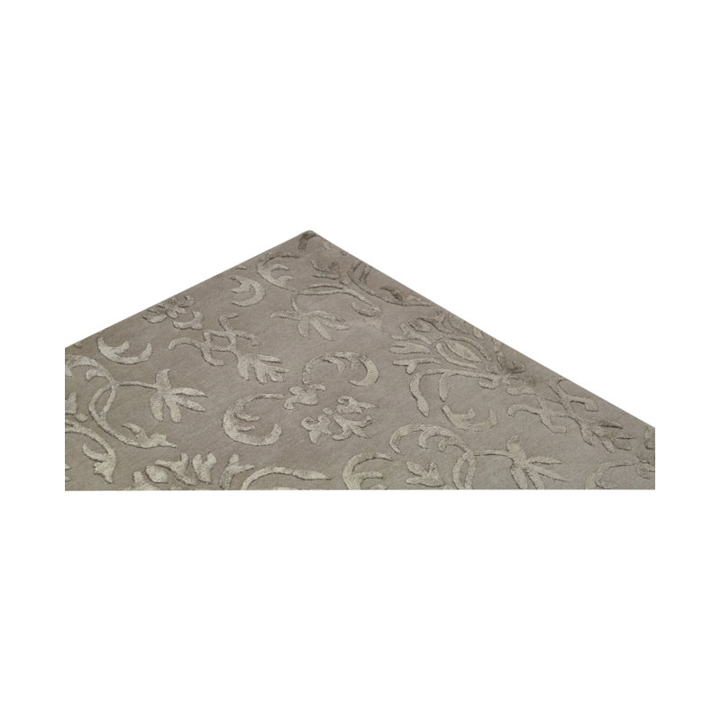Himalayan Hand Woven Wool Damask Area Rug