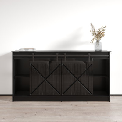 Naviel 63" Sideboard with High Gloss Finish