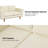 Inayat 62.2''W Upholstered Loveseat With Solid Wood Legs-2024871297