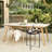 Otwell Steel Tray Top Cross Legs End Table-1048277566-1031775905
