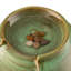 Fontaine de table en céramique vert sauge 11,5 "avec pompe (KD)