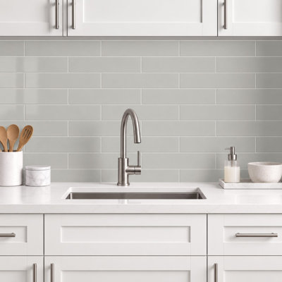 Urban Domain Satin 3" x 12" Ceramic Subway Tile