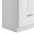 Cardinal 24"W Utility Sink & Laundry Cabinet with High Arch Pull-Out Faucet and Stainless Steel Sink, White