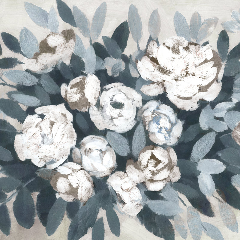 Nuances de bleu et de blanc par Dogwood Portfolio, H 12 po x l 12 po