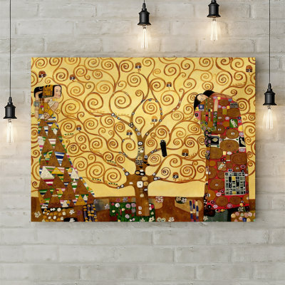 Tree Of Life by Gustav Klimt - Wrapped Canvas Print
