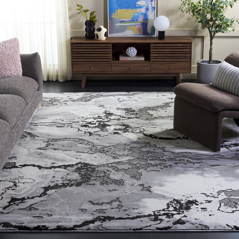 Craft Performance Abstract Rug, Rectangle 8' x 10'