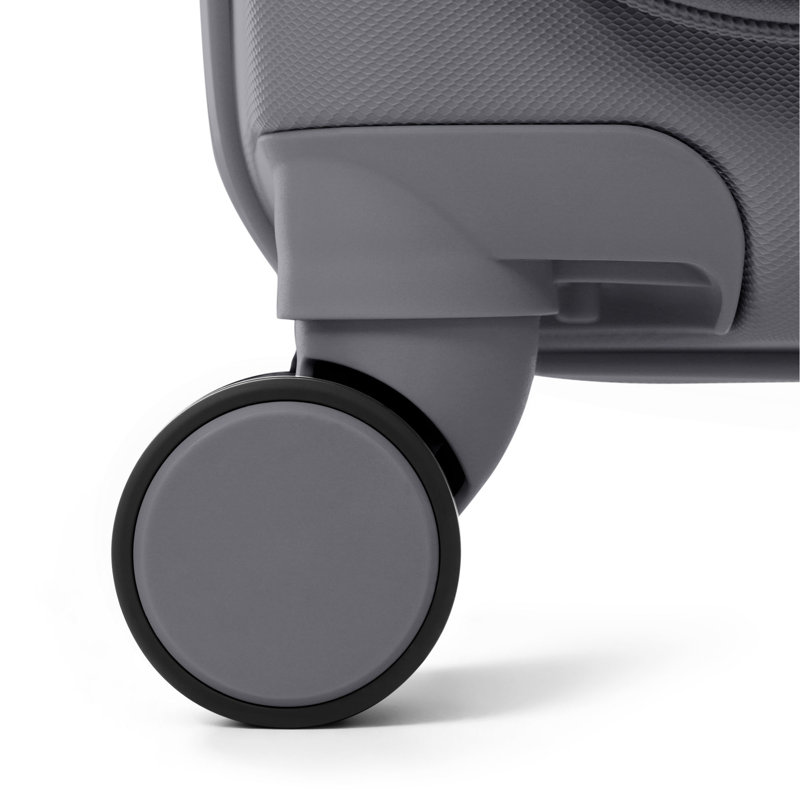 Ensemble de bagage à main à ouverture frontale de 20 pouces avec sac de voyage extensible, ensemble de valises en ABS rigide avec port USB, porte-gobelet
