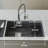 Hampton Stainless Steel 32 in. Single Bowl Undermount Workstation Kitchen Sink with Accessories