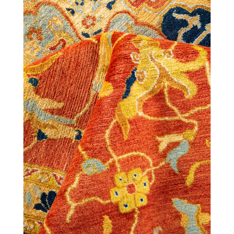 Classic One-of-a-Kind 8' 0" X 10' 6" Hand Knotted Area Rug