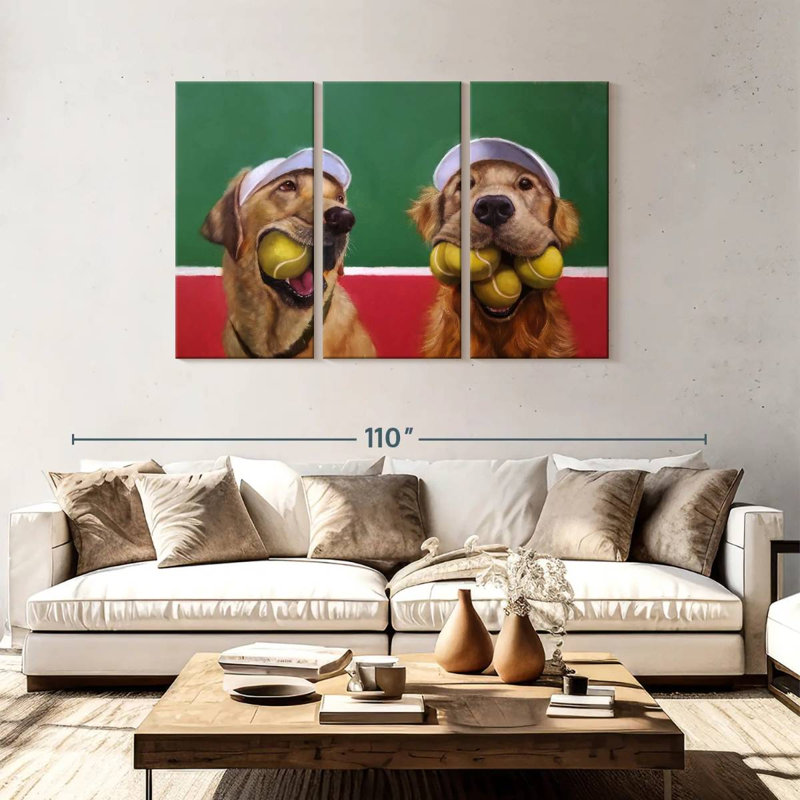 Ball Hog, 48" H x 74" W