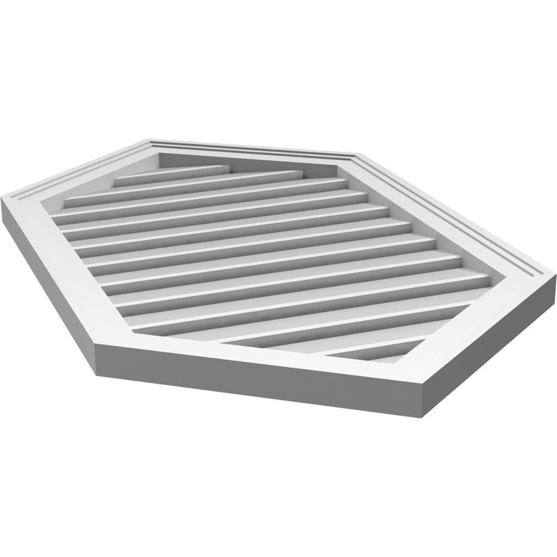 Pente verticale verticale en uréthane 9 pi, H 38 po x l 22 po x P 1,5 po