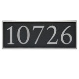 Serif 1-Line Wall Address Plaque