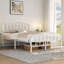 Metal Bed with Arched Headboard and Footboard-903361660-903604198