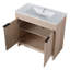 Meuble-lavabo sur pied 36 po Modern