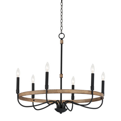 Alvonia 6 - Light Dimmable Chandelier
