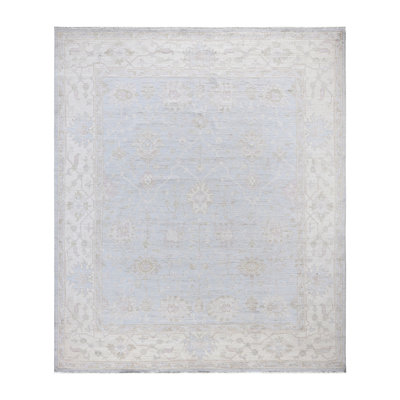 Floral One-of-a-Kind 8' 2" X 9' 6" Hand Knotted Area Rug