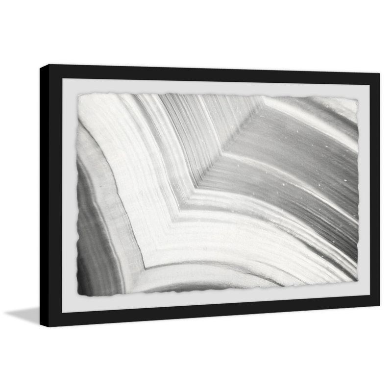 « center fold », impression encadrée, H 8 po x l 12 po x P 1,5 po