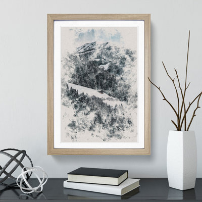 Winter Forest Vol.10 Watercolour - Picture Frame Graphic Art