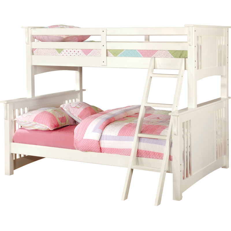 Lit superposé standard Dikran par Harriet Bee, Simple / grand, Blanc