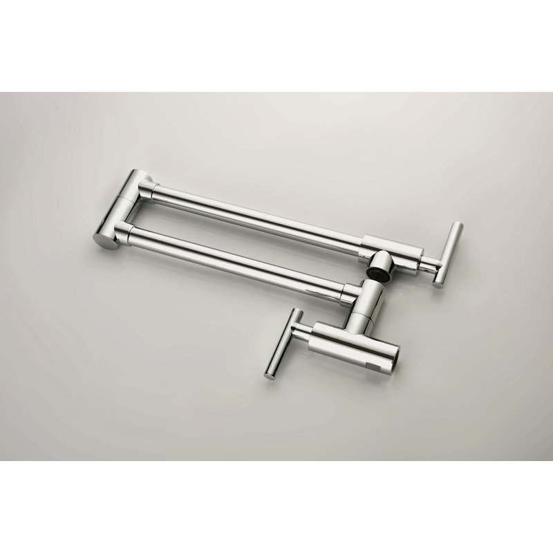 Pot Filler Faucet Wall Mount, Chrome