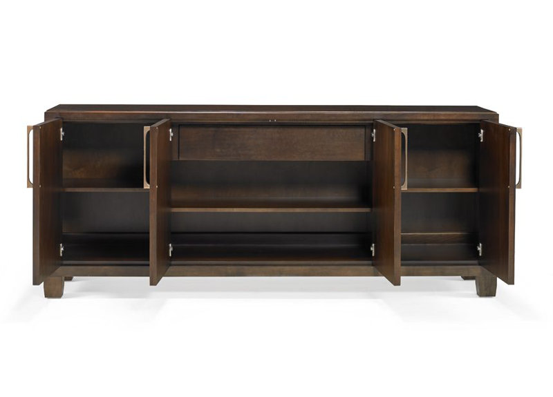 Marco 85'' W Solid Wood Sideboard, Modern Elm