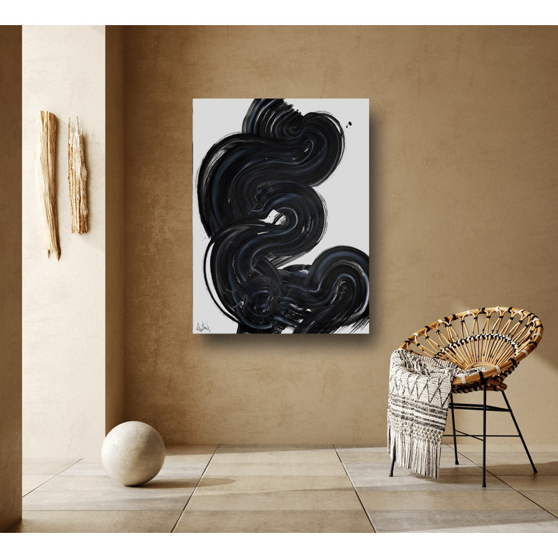 «Black Current II» par John Beard - Collection de beaux-arts originale sur toile encadrée par John Beard, peinture