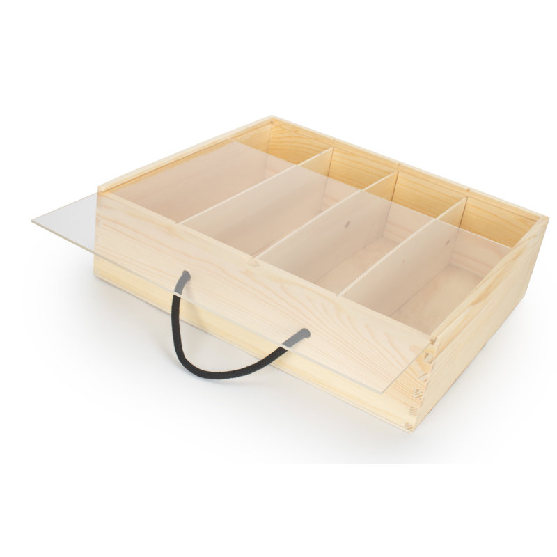 Beer Bottle Presentation Box with Lid