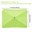 Housse de remplacement pour parasol de patio Chateaugay-815046065