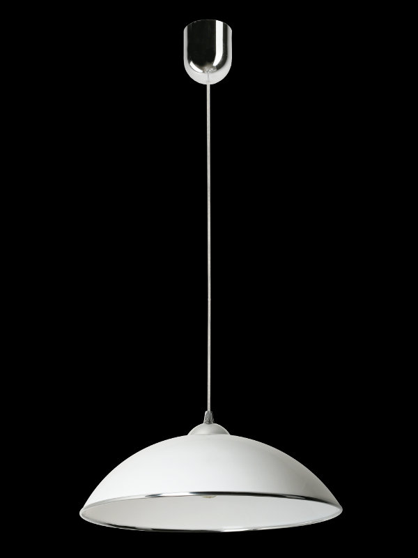 Embry 1 - Light Chrome Dome Pendant