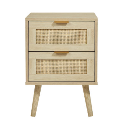 Ceto 2 Drawer Bedside Table