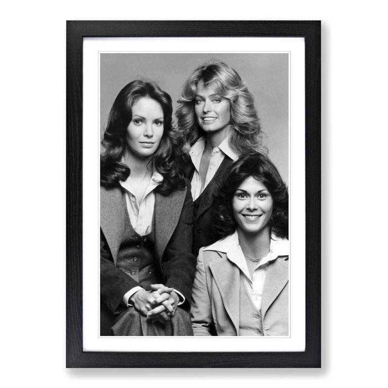 Single Picture Frame Print, Black