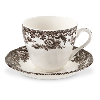Spode Delamere 7 oz. Teacup & Saucer