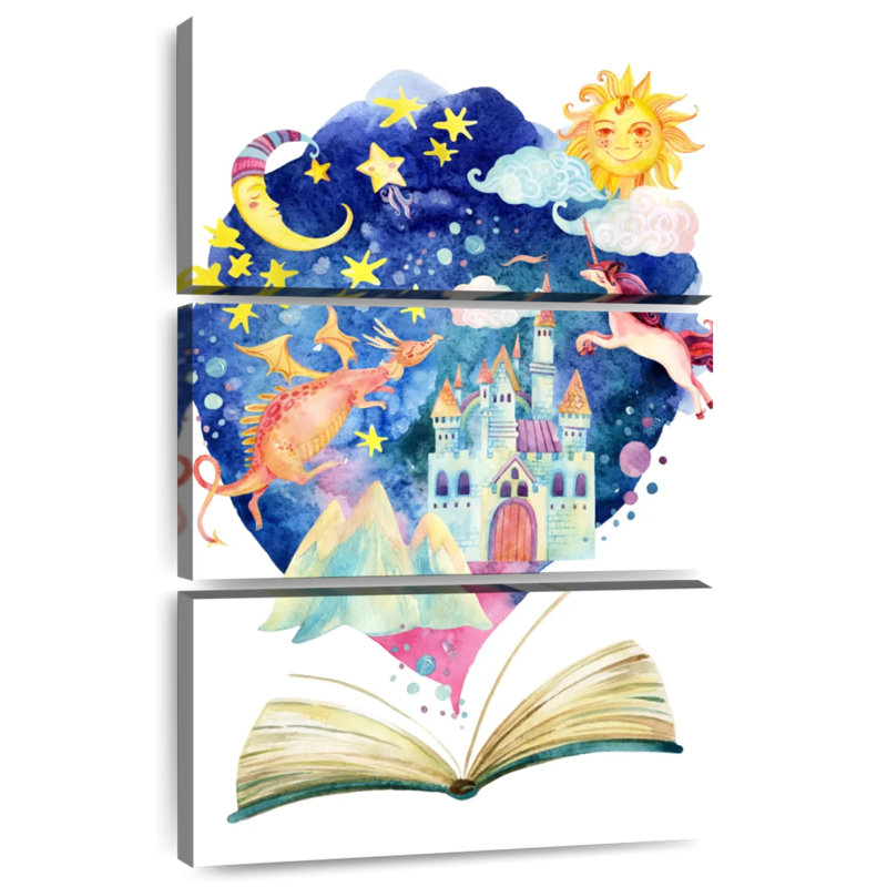 Ashelle livre de contes de fées, H 32 po x l 20 po