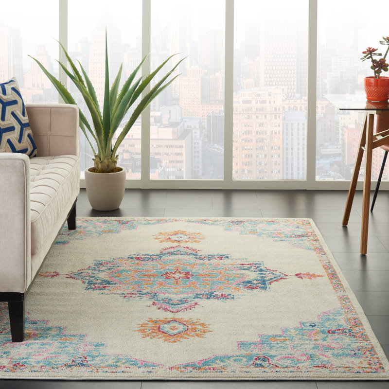 Oriental Area Rug, Rectangle 114 x 175cm