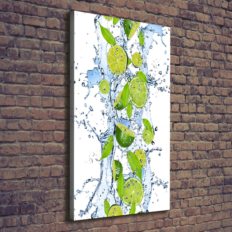 Limonka And Water - Wrapped Canvas Print, 140cm H x 70cm W