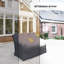 Housse pour causeuse en osier de 53 po de large Ambarvale