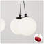 - Lustre sphère lumineuse [sans ampoule]