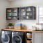 Glass Display Wall Storage Cabinet-107105743