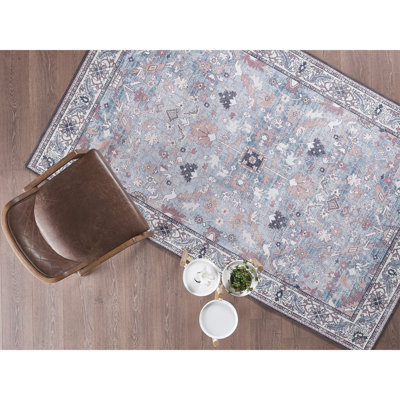 Zehorit Machine Washable Vintage Area Rug For Living Room, Hallway Runner, Entryway Rug
