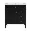 Meuble-lavabo de 30 po avec lavabo supérieur-1202056992