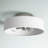 Ashtun Fabric Flush Mount-1670542356