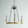 Alixe 3 - Light Dimmable Wagon Wheel Chandelier