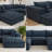 118.2" Modular Cloud Boneless U-Shaped Sectional Sofa Corduroy Fabric Deep Seat Couch with 2 Ottoman, Double-Layer Sponge Support, No Assembly DIY Combination for Living Room-1926503801