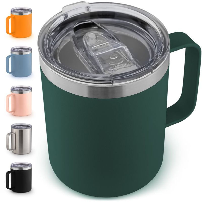 Tasse à café avec couvercle Zulay Kitchen, Vert