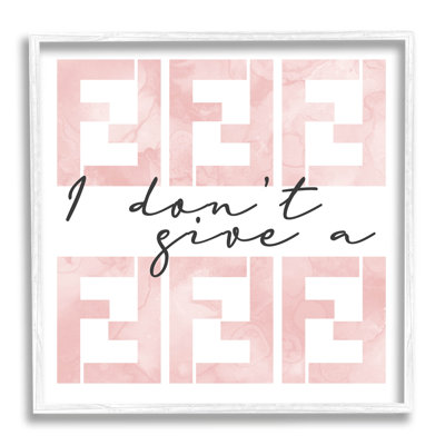 «Glam Fashion Brand Humor Giclee», art mural texturé par Daphne Polselli