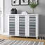 Armoire de rangement à chaussures Lismore jusqu'à 20 paires-1706591135